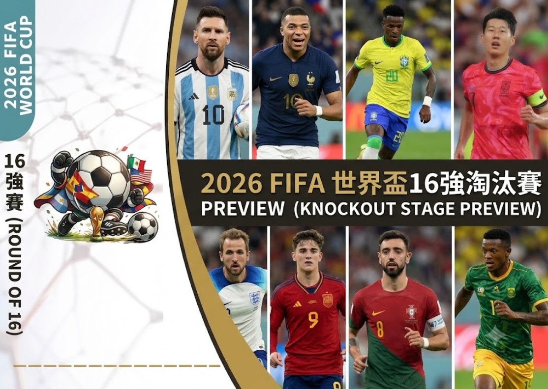 2026世界盃分組16強完整名單！巴拉圭爆冷淘汰德國！