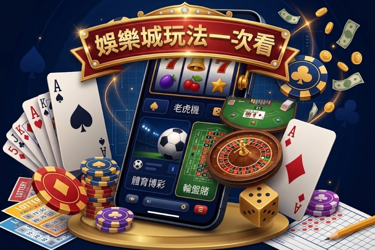娛樂城玩法完整解析：真人、電子、體育與彩票怎麼玩？