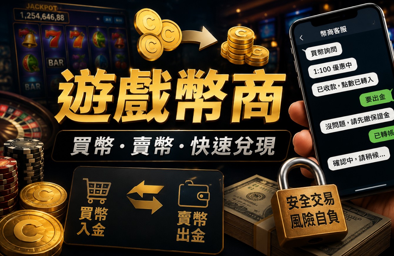 遊戲幣商是什麼？買幣、賣幣運作模式與常見風險完整解析