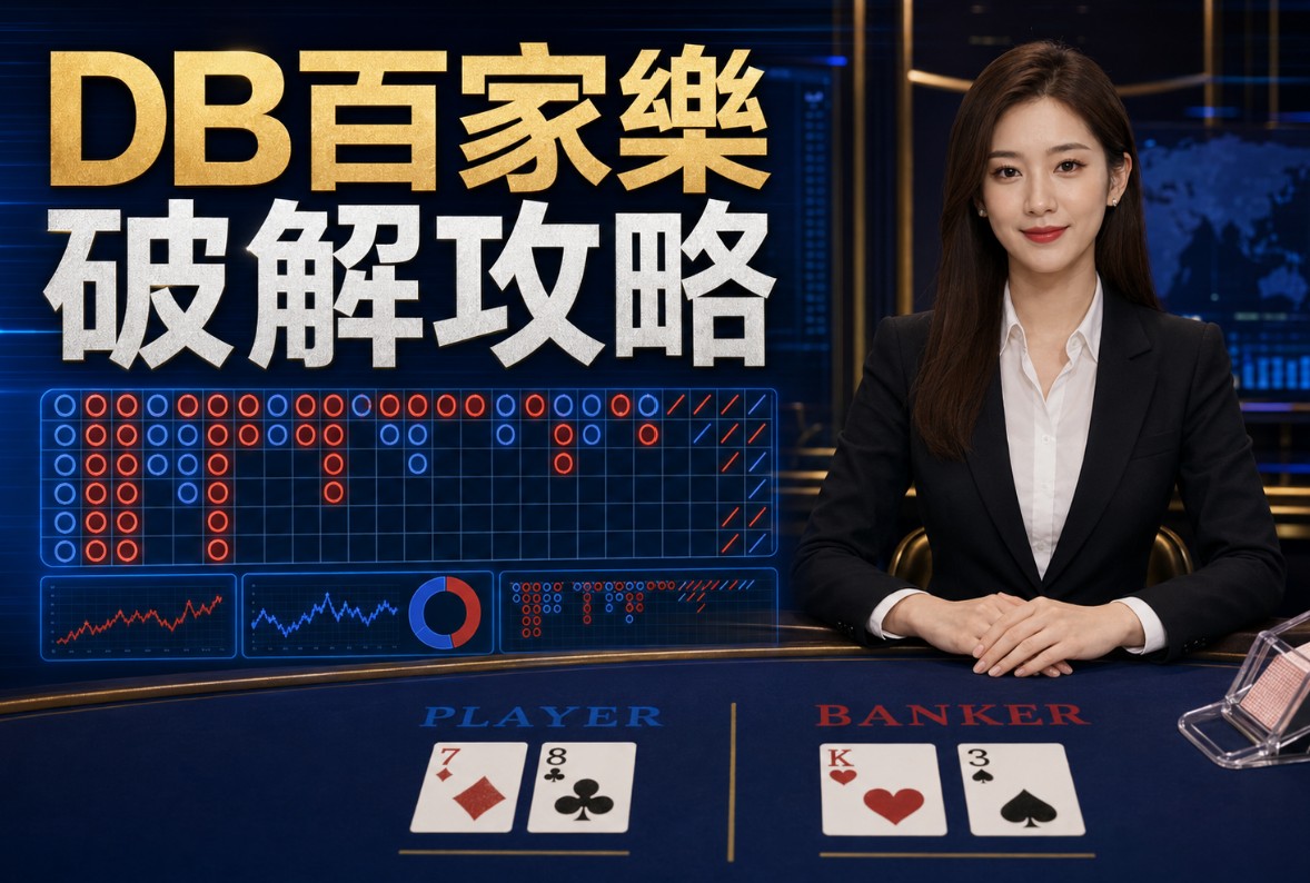 DB百家樂破解攻略｜補牌規則、算牌限制與路單判讀完整教學
