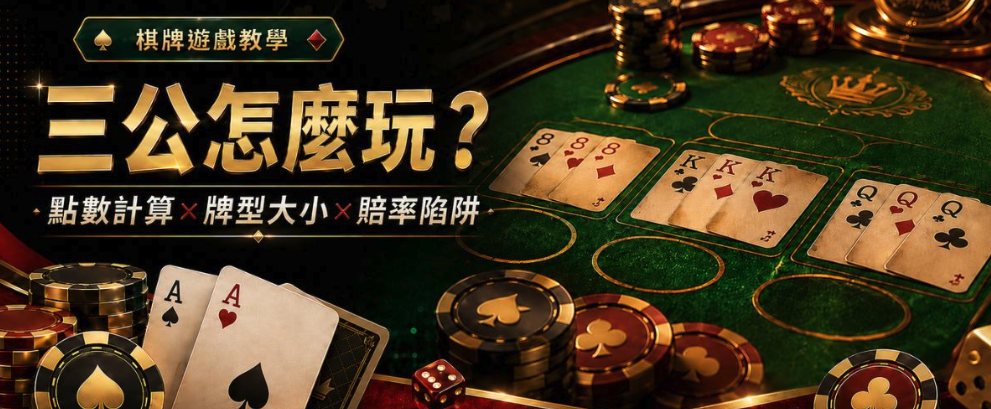 棋牌三公完整攻略：規則、牌型、百人三公與玩法差異一次搞懂