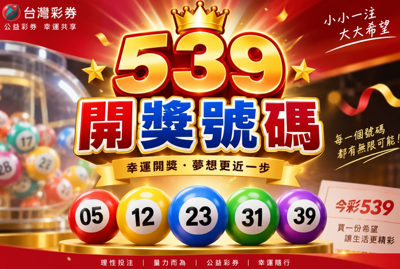 539開獎號碼怎麼查？今彩539開獎時間、對獎方式與歷史號碼一次看