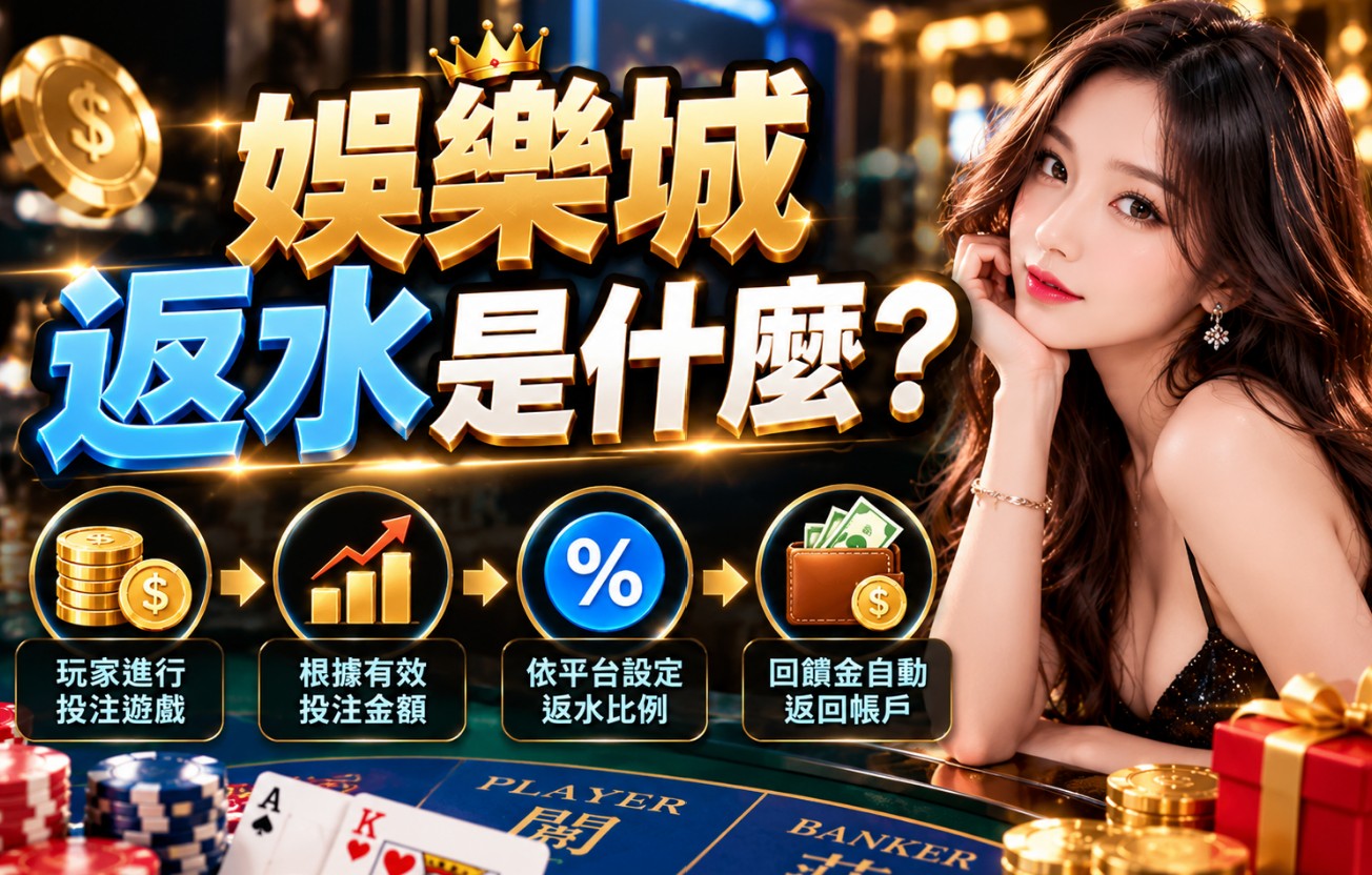 娛樂城返水是什麼？返水計算公式、洗碼量、優惠規則與出金完整攻略